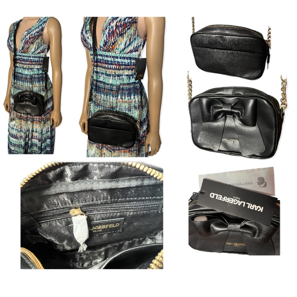 NWT  Karl Lagerfeld Small Crossbody/Bow bag